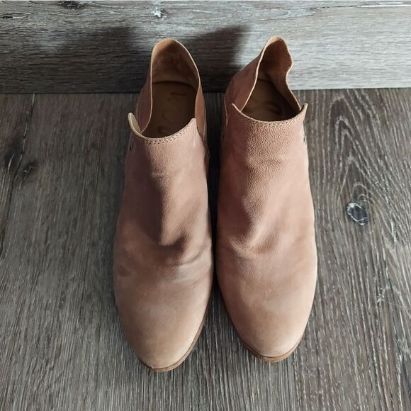 SAM EDELMAN Prentice Convertible Tan Ankle Boots Mules Size 8M - Picture 4 of 12
